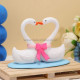 White Swan Couple Miniature (Set of 2) White Swan Couple Miniature (Set of 2)