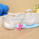 Pink Swan Couple Miniature (Set of 2) Pink Swan Couple Miniature (Set of 2)