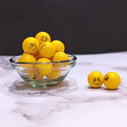 Yellow Balls Smiley Dragees