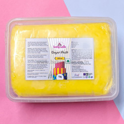 Yellow Sugar Paste (1 Kg) - Tastycrafts